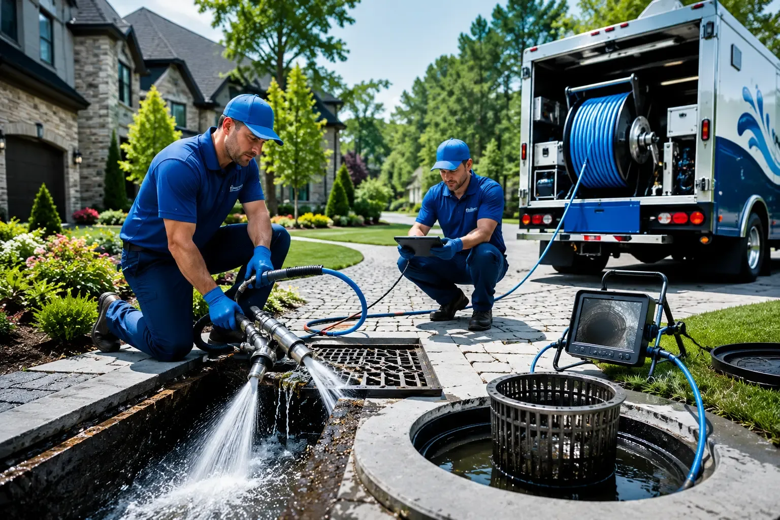 Local outdoor drain cleaning professionals in Boiling Springs, PA